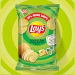 LAY`S AMERICAN STYLE CREAM & ONION(67/g)2packs