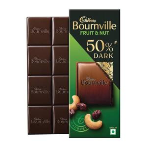 CADBURY BOURNVILLE FRUIT & NUT 50% DARK(30g)