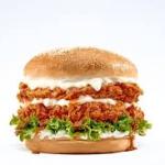 DOUBLE CHICKEN PATTY BURGER